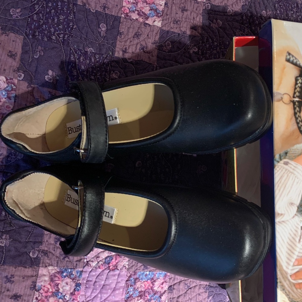 NIB black Buster Brown mary janes-size 2.5 girls